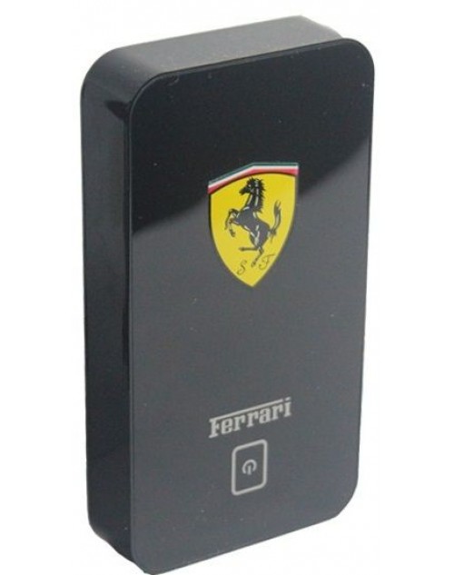 Power Bank Ferrari Black Portable 