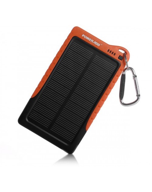 Power Add Orange Solar Power Panel 7200mAh