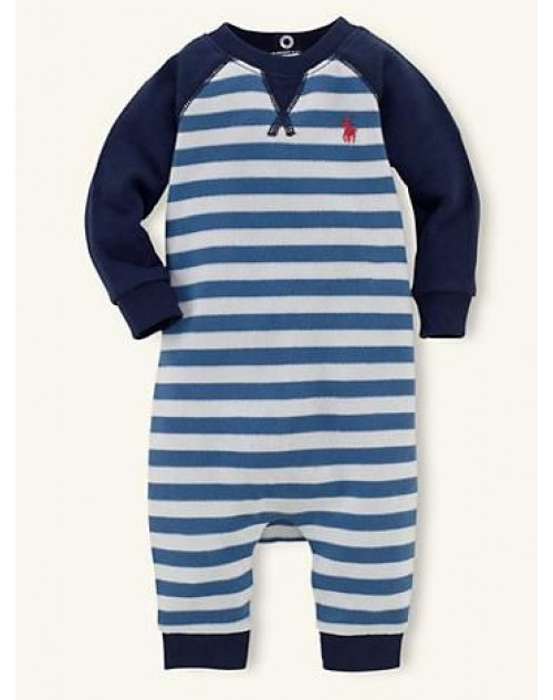 ملابس أطفال قطن من قطعه واحدة Ralph Lauren مقاس 6-9 أشهر