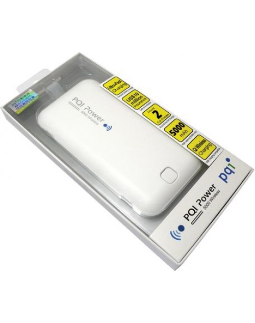 pqi - power bank 5000- wireless