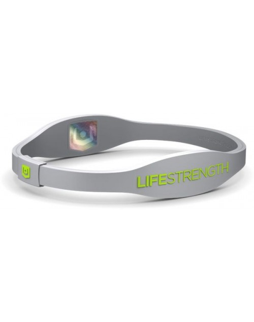 Endevr Lifestrength Negative Ion infused Ionic Wristband, Grey XL 8 1/2