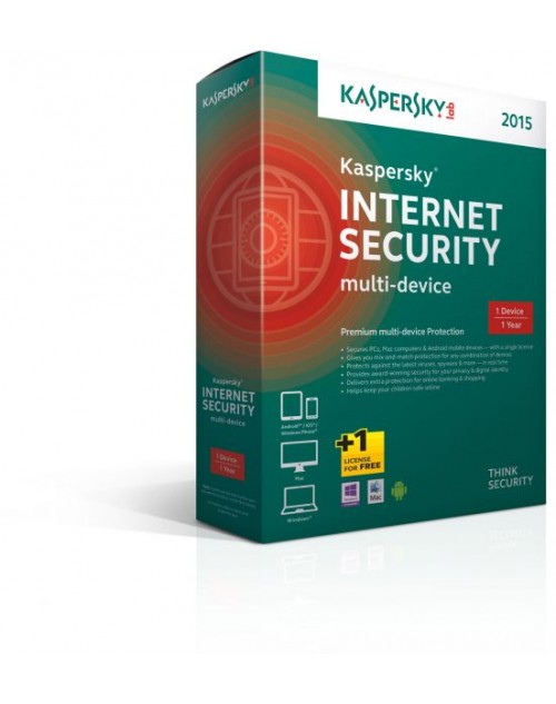 KASPERSKY INTERNET SECURITY MULTI-DEVICE 2015 2USER RETAIL