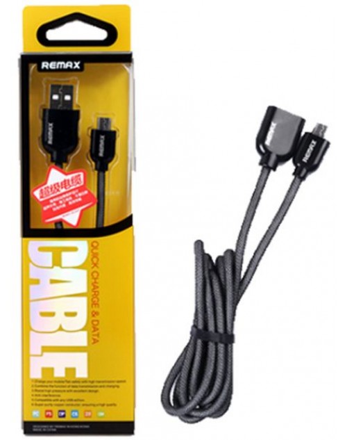 Remax iPhone USB Cable - Black