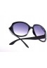نظارة شمسية نسائية ذات لون أسود و إطار أسود