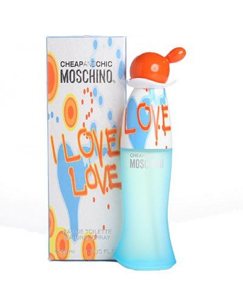 Moschino Cheap & Chic I Love Love For Women -50ml, Eau de Toillette-