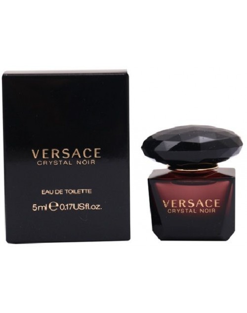 Versace Crystal Noir Eau De Toilette Splash for Women 5ml