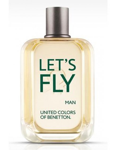 United Colors of Benetton Let's Fly for Men -100ml, Eau de Toilette-