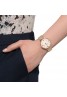 ساعة فوسيل جاكولين ذهبية للنساء بسوار من الستانلس ستيل - ES3435