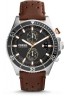 FOSSIL Wakefield Chronograph Leather Watch - Brown CH2944