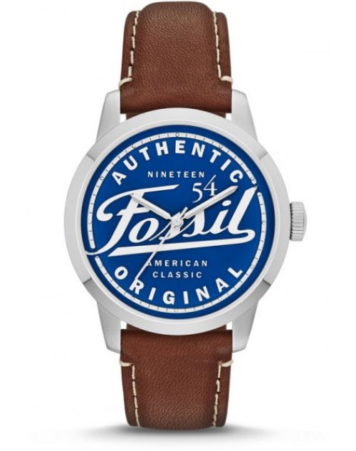 FOSSIL Special Edition Townsman Three-Hand Leather Watch - Brown FS4897